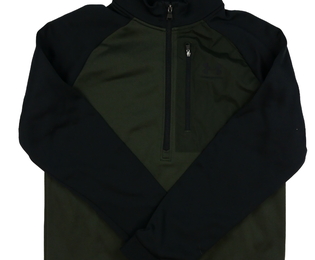 Zeleno-černá mikina vel. 170 Under Armour 