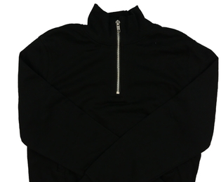 Černá crop mikina H&M