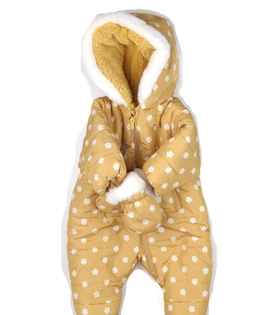 Žlutý zimní overal Mothercare