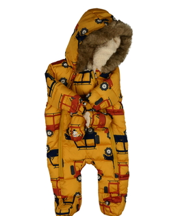Žlutá zimní kombinéza F&F