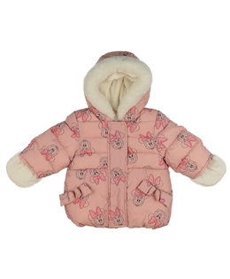Růžová zimní bunda Minnie Disney George 