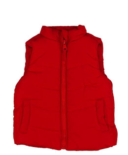 Červená prošívaná vesta Mothercare