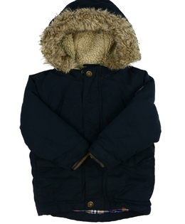 Tmavě modrá zimní bunda Next