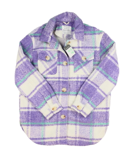 Nový fialovo-bílý kabátek Primark 