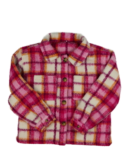 Růžový košilový kabátek George