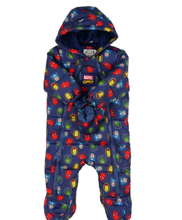 Modrá zimní kombinéza Marvel Primark 