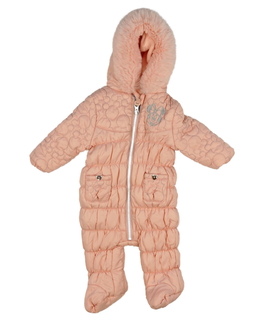 Růžová zimní kombinéza Minnie Disney