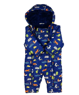 Modrá zimní kombinéza John Lewis