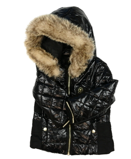 Černá zimní bunda River Island