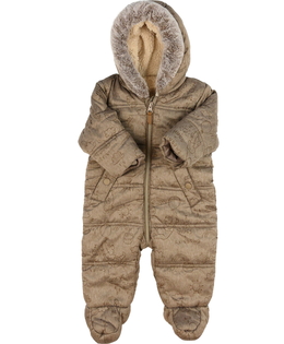 Hnědá zimní kombinéza Medvídek Pú George
