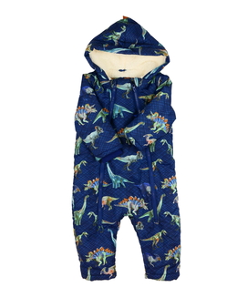 Modrá dinosauří zimní kombinéza Monsoon