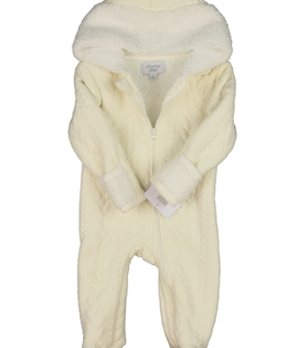 Nový krémový zimní overal 