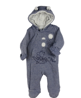 Modrý zimní overal Medvídek Pú Disney George
