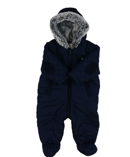 Tmavě modrá zimní kombinéza George