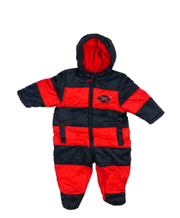 Pruhovaná zimní kombinéza M&S