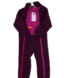 Nový fialový fleecový overal Decathlon