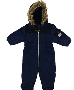 Tmavě modrá zimní kombinéza Next