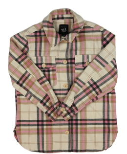 Světlý košilový kabátek New Look 