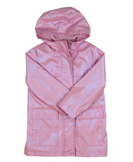 Růžová nepromokavá přechodová bunda Next