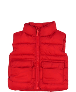 Červená prošívaná vesta Primark