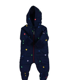 Tmavě modrá zimní kombinéza Maine