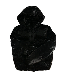 Černá nepromokavá lesklá zimní bunda F&F