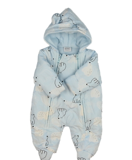 Modrá kombinéza s medvědy 