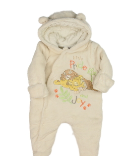 Krémový zimní overal Disney