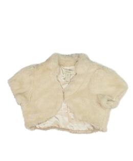 Krémové chlupaté bolerko Monsoon