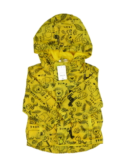 Nová žlutá nepromokavá přechodová bunda 