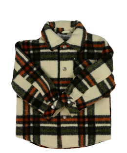 Hnědý košilový kabátek Nutmeg