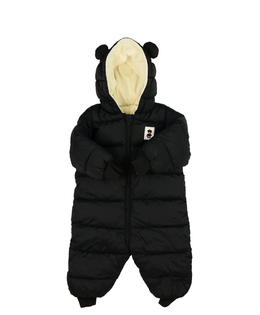 Černá zimní kombinéza