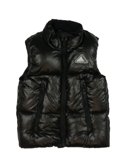 Černá prošívaná vesta River Island