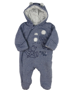 Modrý zimní overal Medvídek Pú Disney George