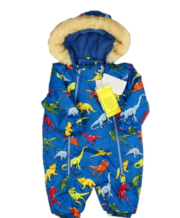Nová modrá dinosauří zimní kombinéza Mountain Ware