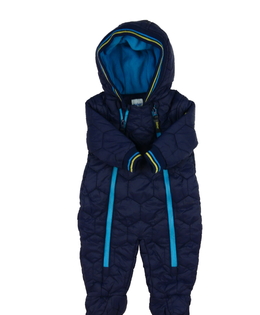 Tmavě modrá zimní kombinéza Baker