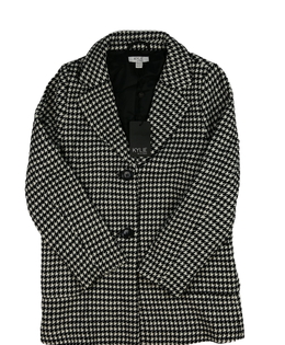 Nový černo-bílý kabát M&Co