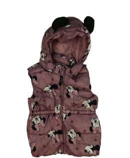 Fialová prošívaná vesta Minnie Disney H&M