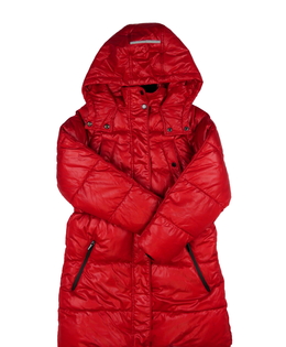 Krásný červený zimní kabát Next