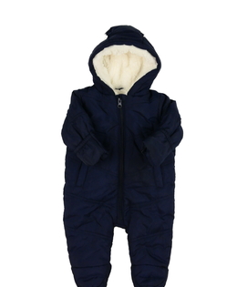 Tmavě modrá zimní kombinéza