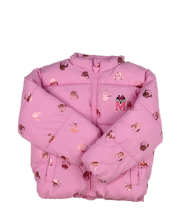 Růžová prošívaná zimní bunda Minnie Disney 