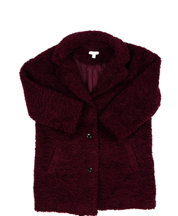 Bordo beránkový kabátek M&Co