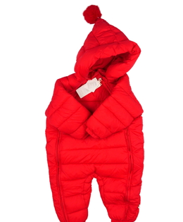 Nová červená prošívaná kombinéza 