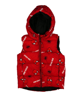 Červená zimní vesta Spider-man 