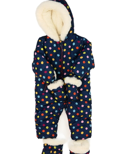 Tmavě modrá zimní kombinéza Mothercare