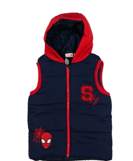 Červeno-modrá zimní vesta Spider-man Marvel 