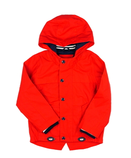 Červená nepromokavá přechodová bunda M&S