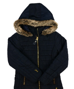 Tmavě modrý zimní kabátek Joules 