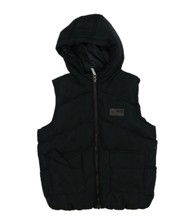 Černá prošívaná vesta Nutmeg