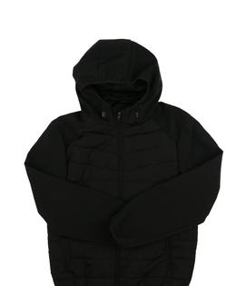 Černá prošívaná přechodová bunda Primark 